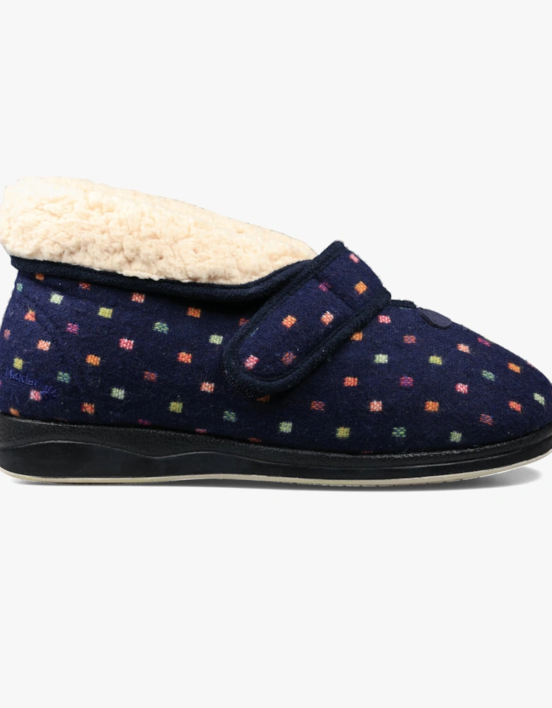 BESS Womens Slippers Navy