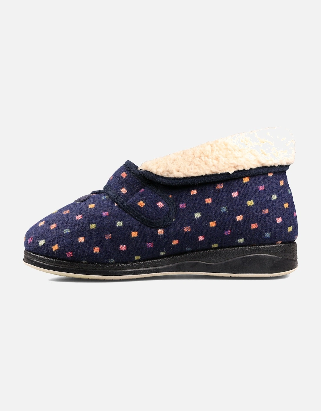 BESS Womens Slippers Navy