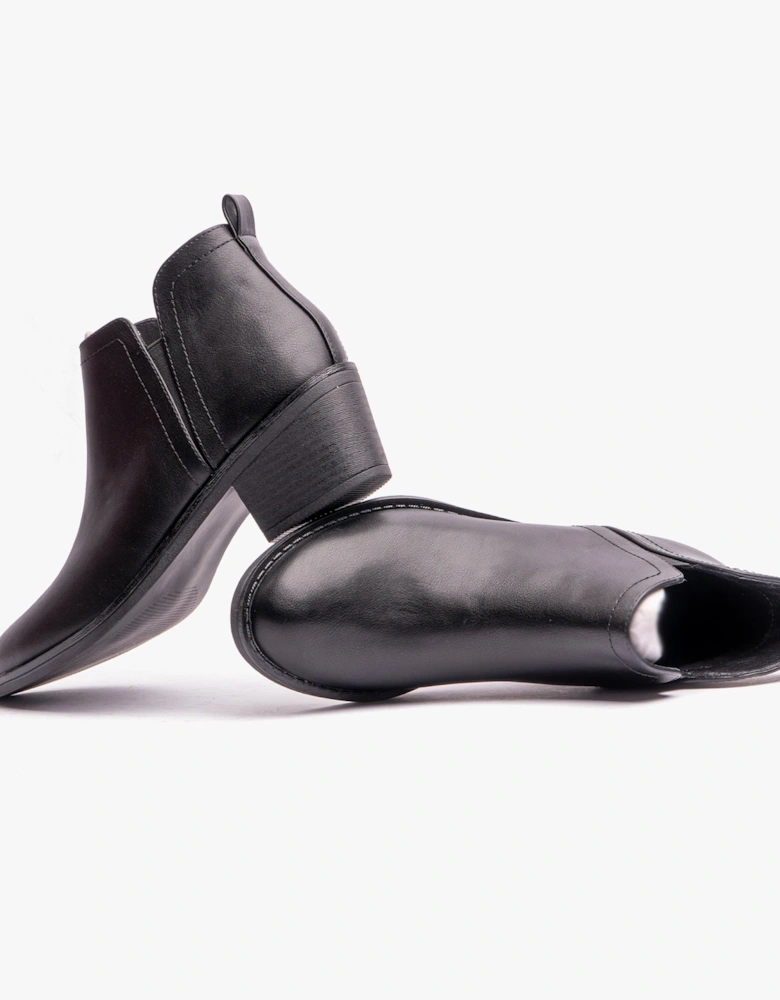 YORK Womens Boots Black/Black