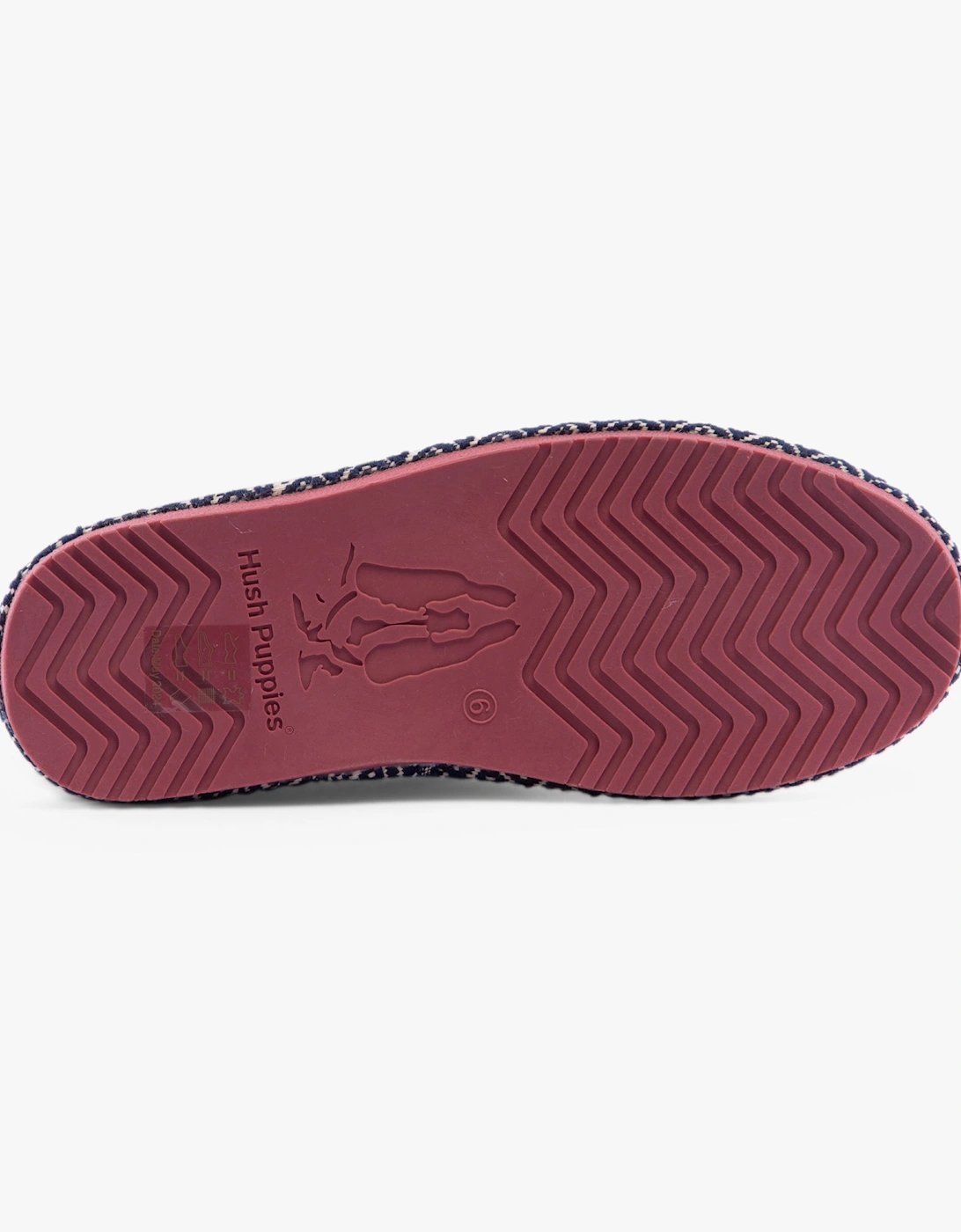 AMARA Womens Slippers Navy