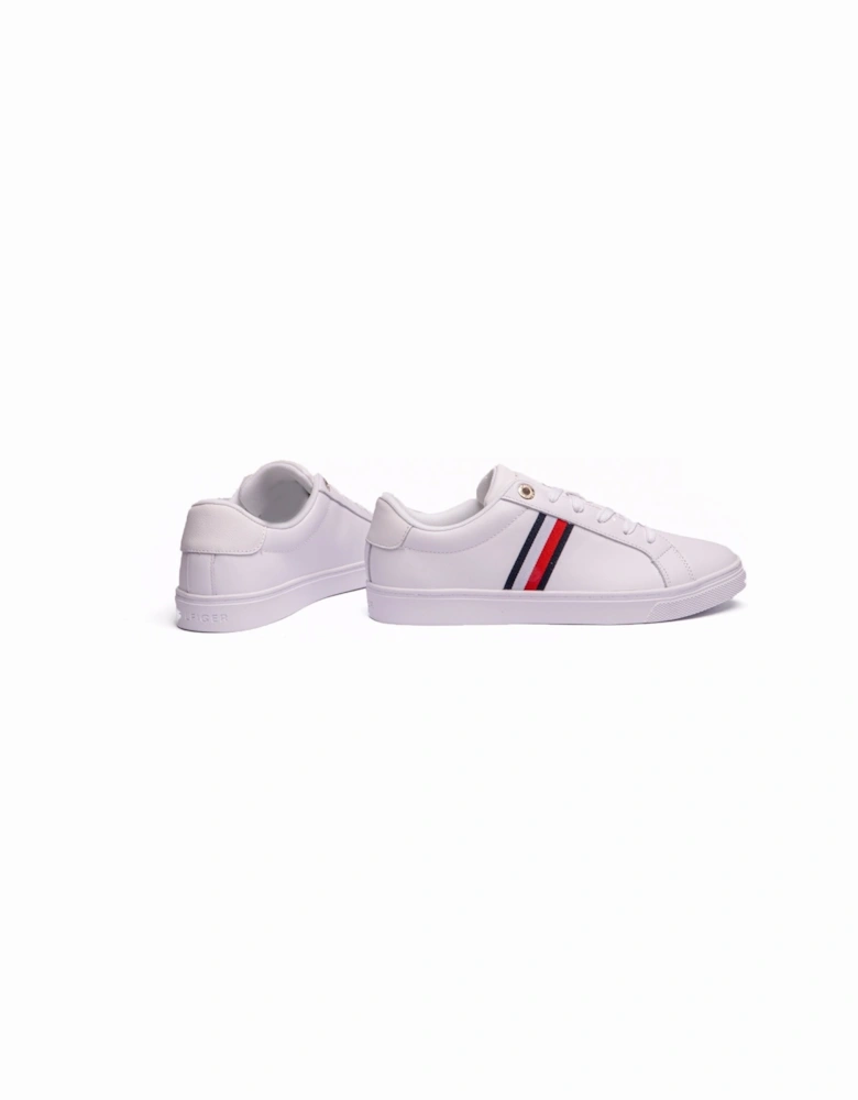 ESSENTIAL STRIPES COURT Womens Trainers White