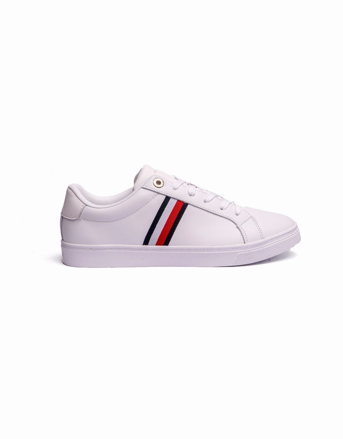 ESSENTIAL STRIPES COURT Womens Trainers White, 6 of 5