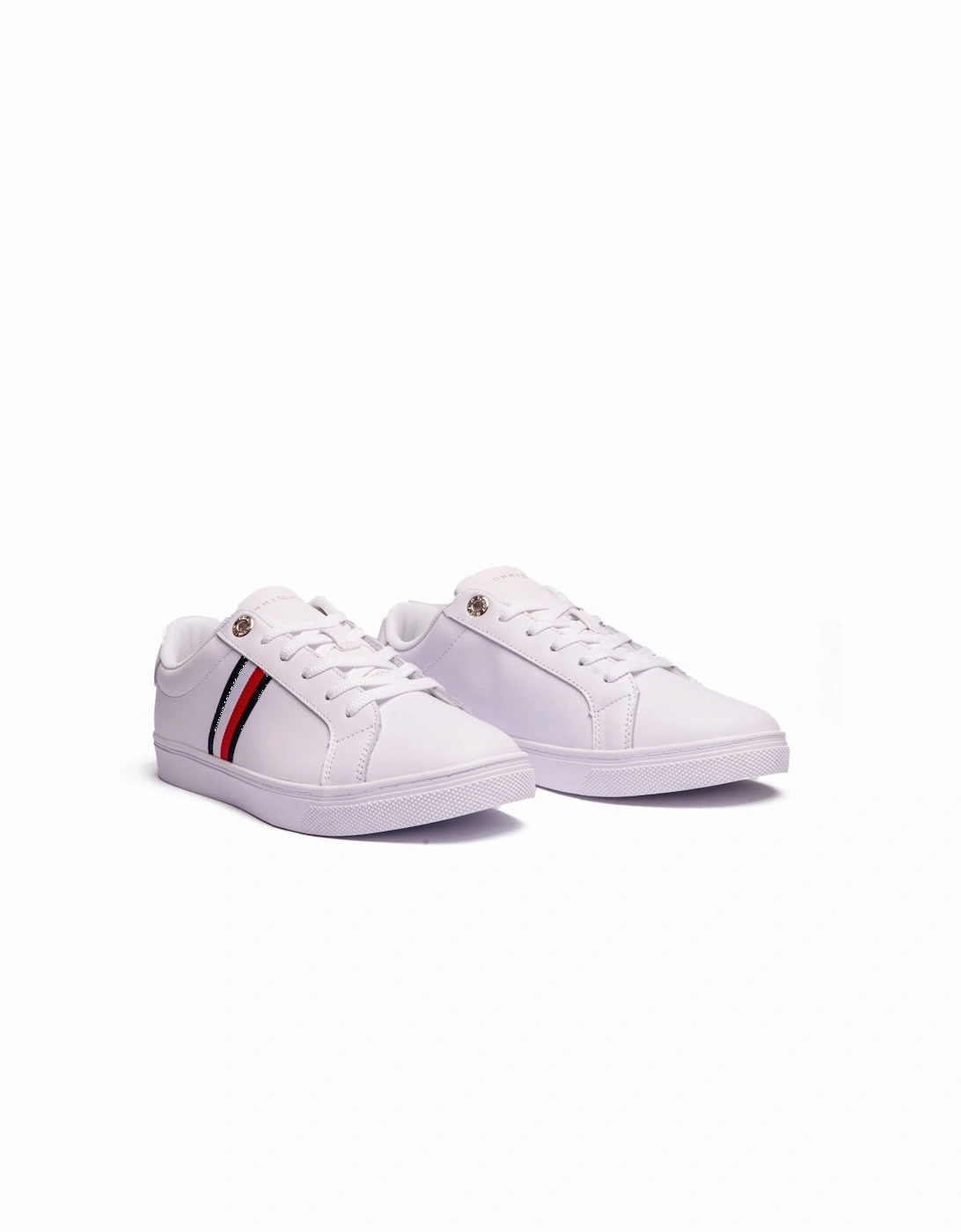 ESSENTIAL STRIPES COURT Womens Trainers White