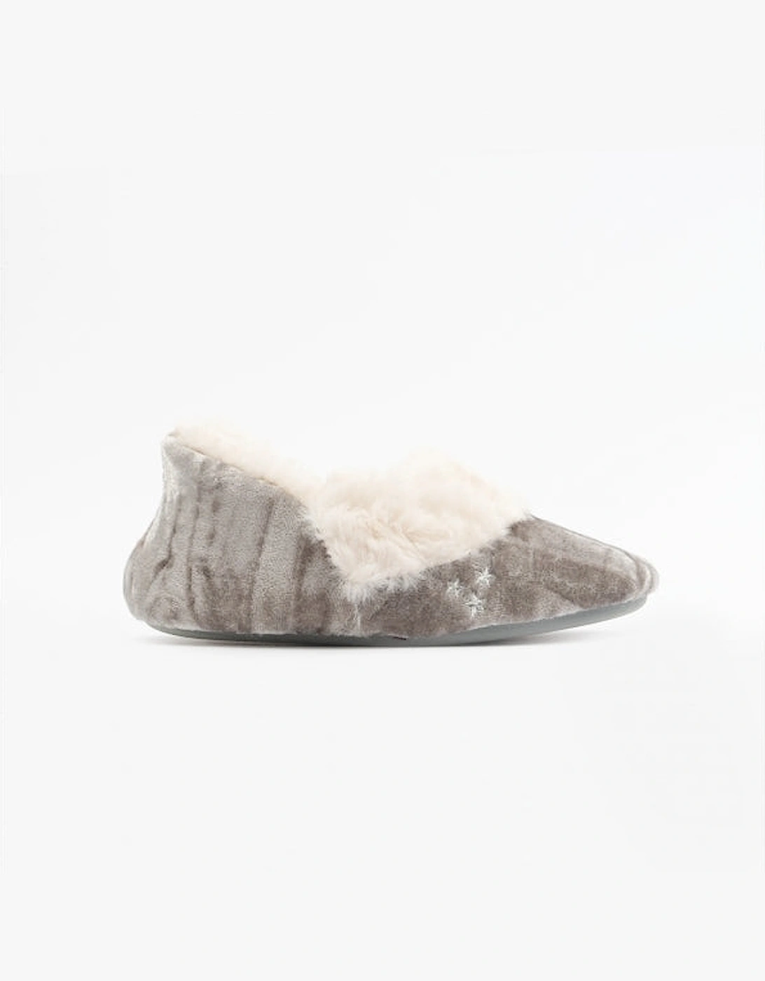 PEGGIE Girls Bootie Slippers Sleet, 7 of 6