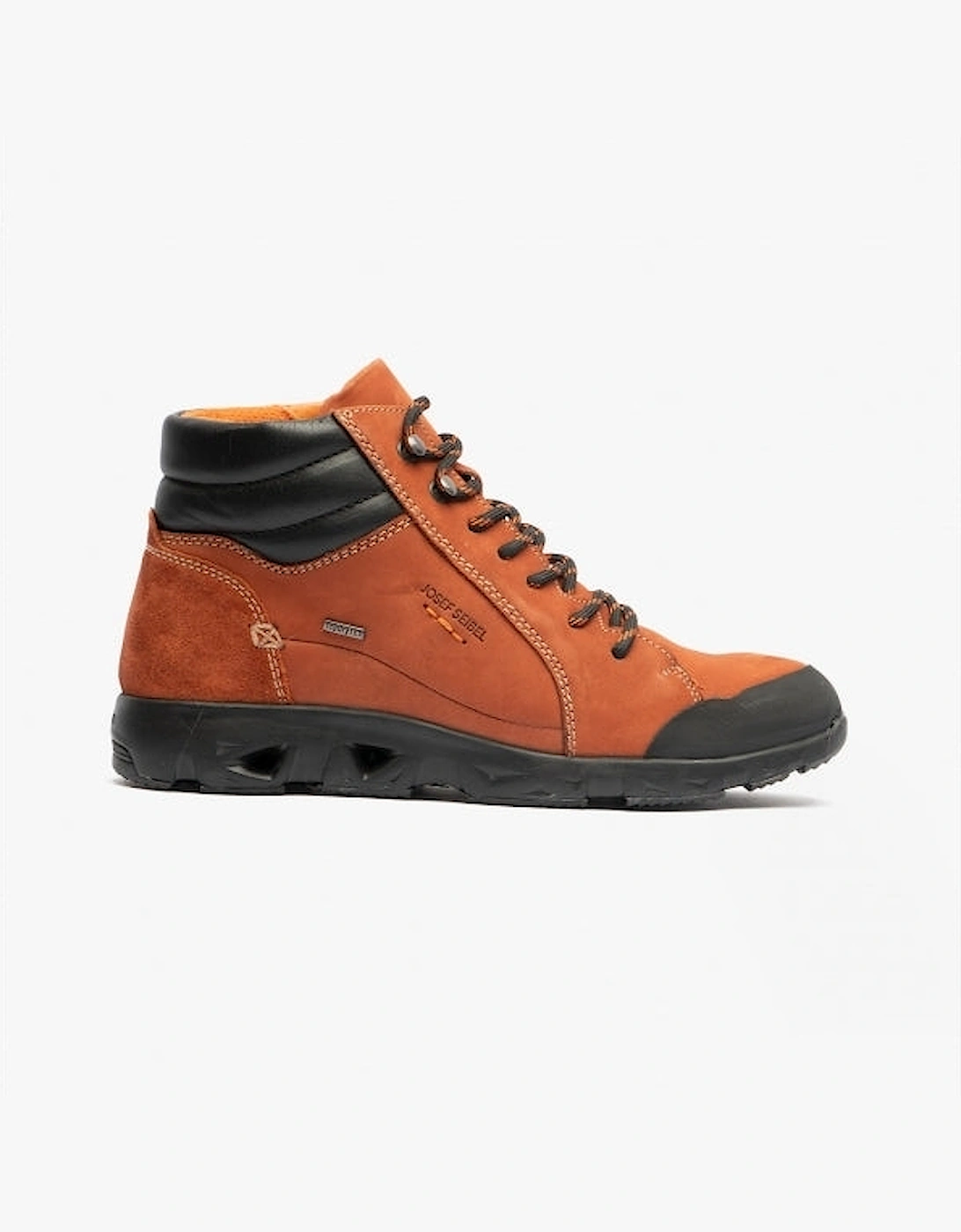 Josef Seibel Women's Josef Seibel NOIH 53 Womens Leather Hiking Boot Rust/Combi - Brown