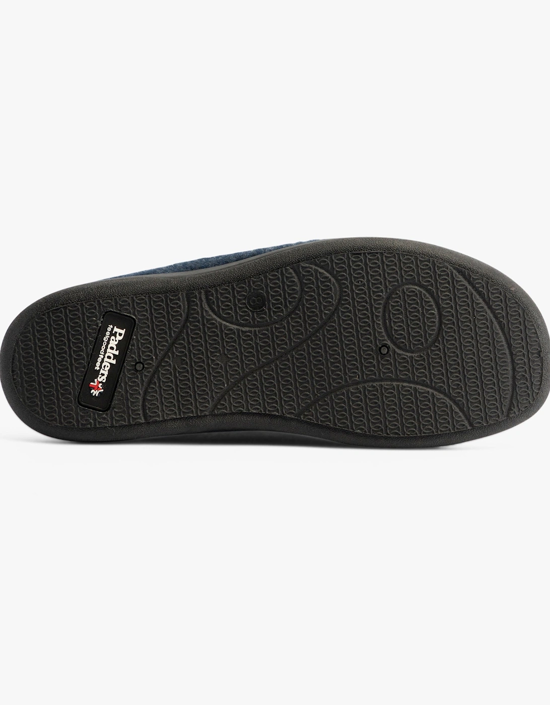 FELIX Mens Slippers Blue Felt