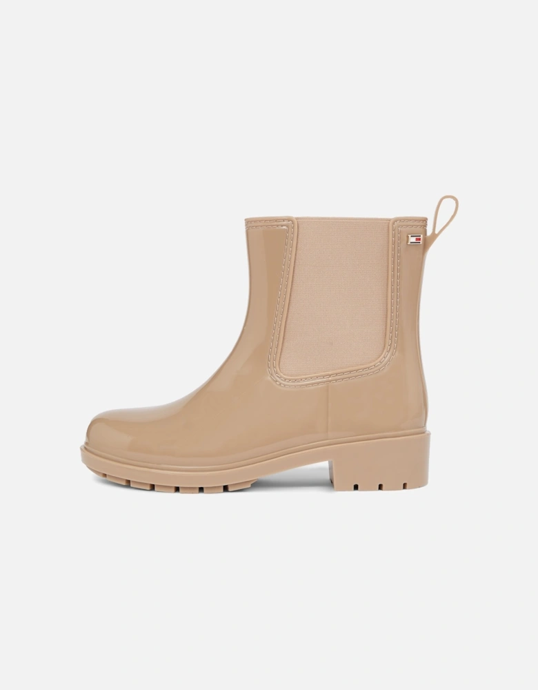 FLAG Womens Rainboots Beige