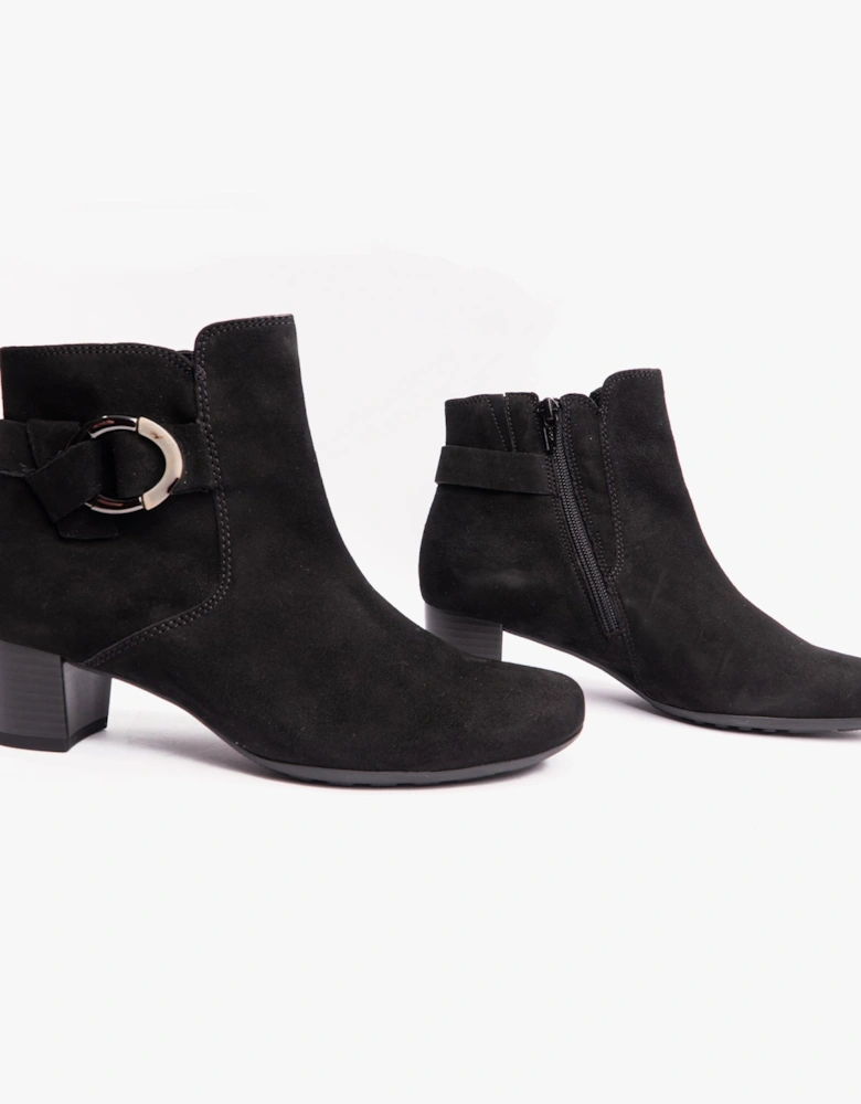 HEMP Womens Ankle Boots Black