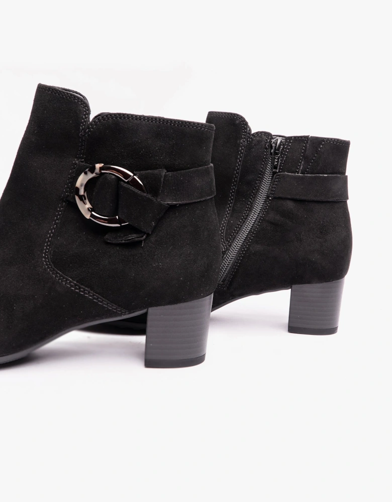 HEMP Womens Ankle Boots Black