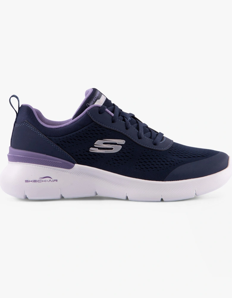 150370/NVLV SKECH-AIR DYNAMIGHT 2.0 - NEW Womens Trainers Navy/Lavender