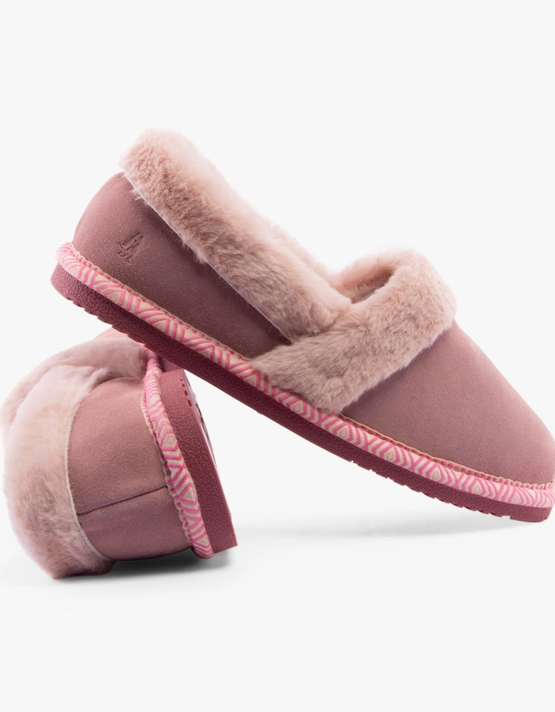 ARIEL Womens Slippers Blush