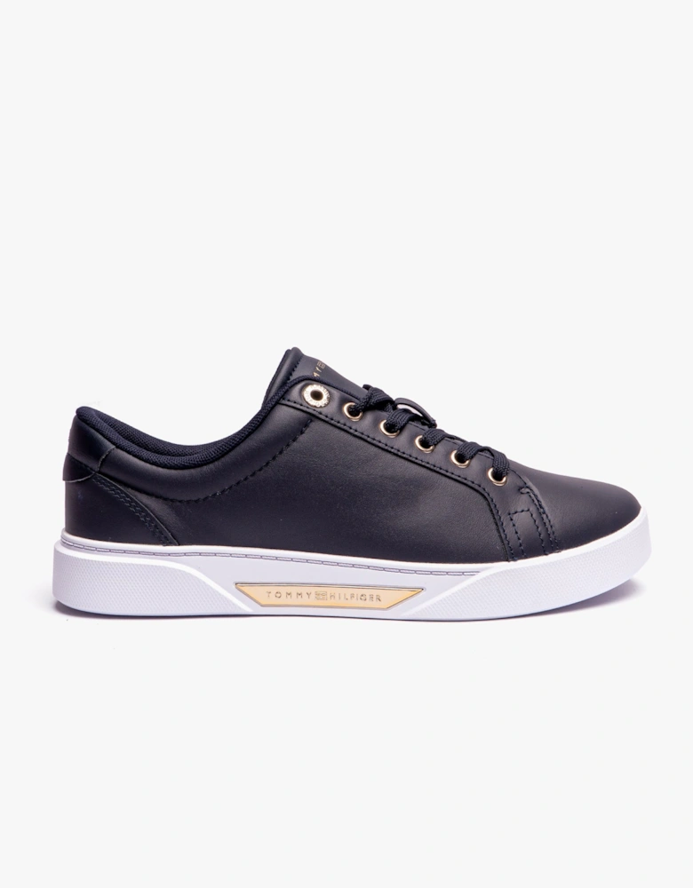 GOLDEN COURT Womens Trainers Space Blue