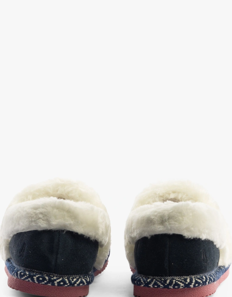 ARIEL Womens Slippers Navy