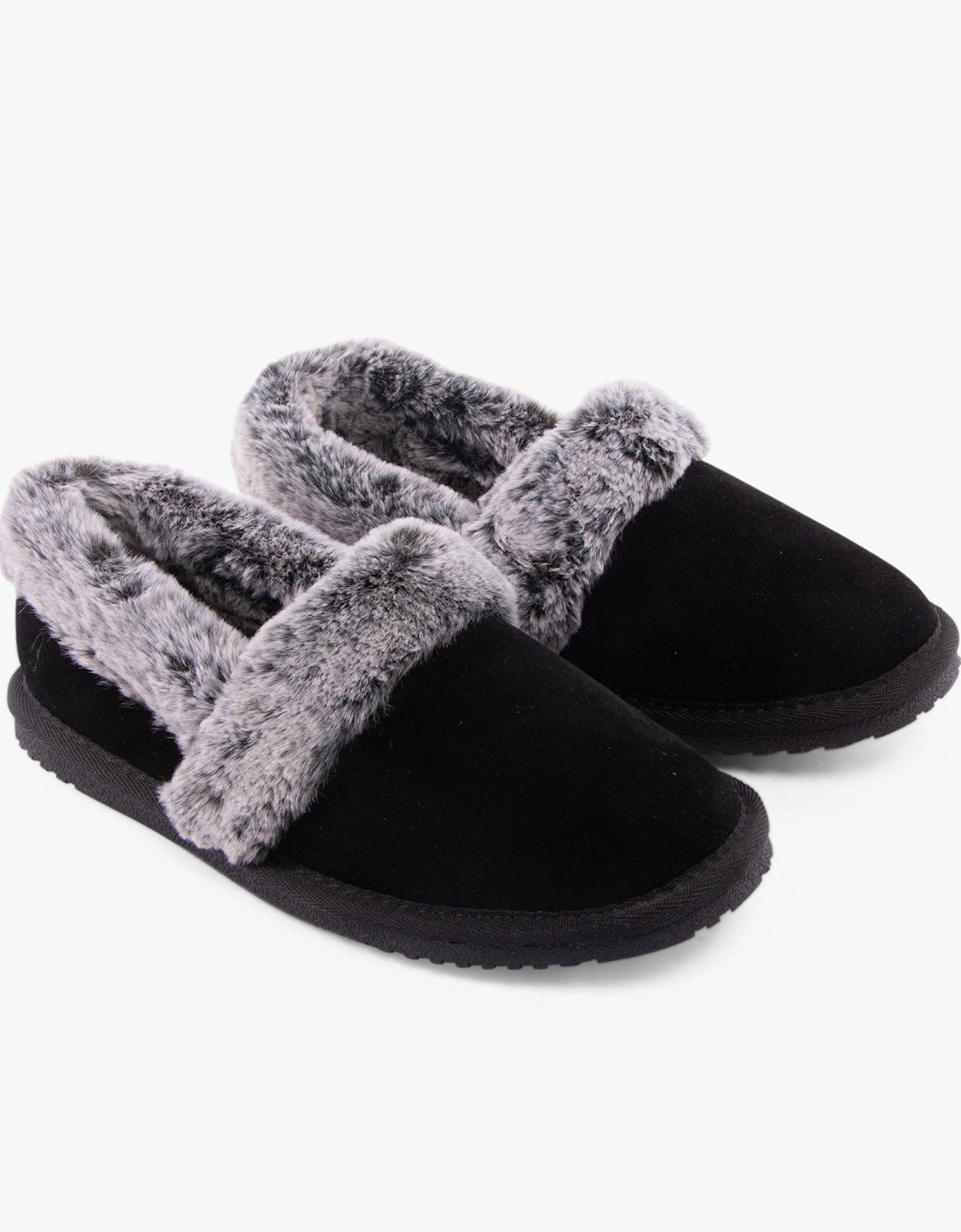 ARIEL Womens Slippers Black