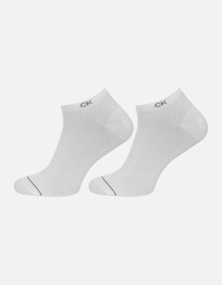 3 Pack Mens Ankle Trainer Socks White