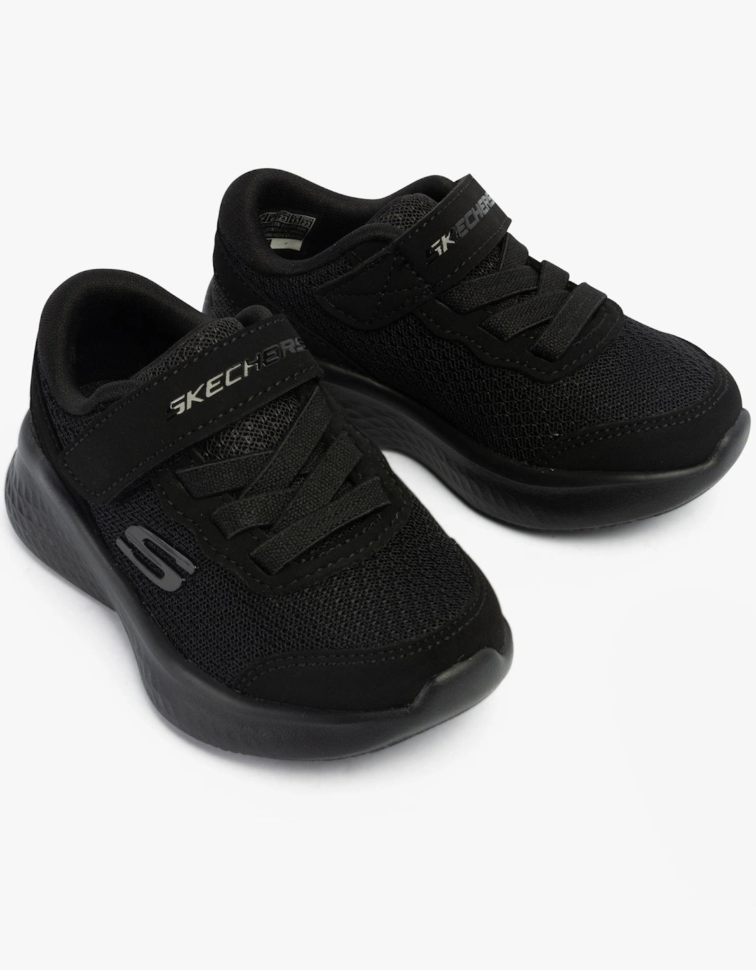 404015N/BBK SKECH-LITE PRO - SPRINT SURGE Boys Trainers Black