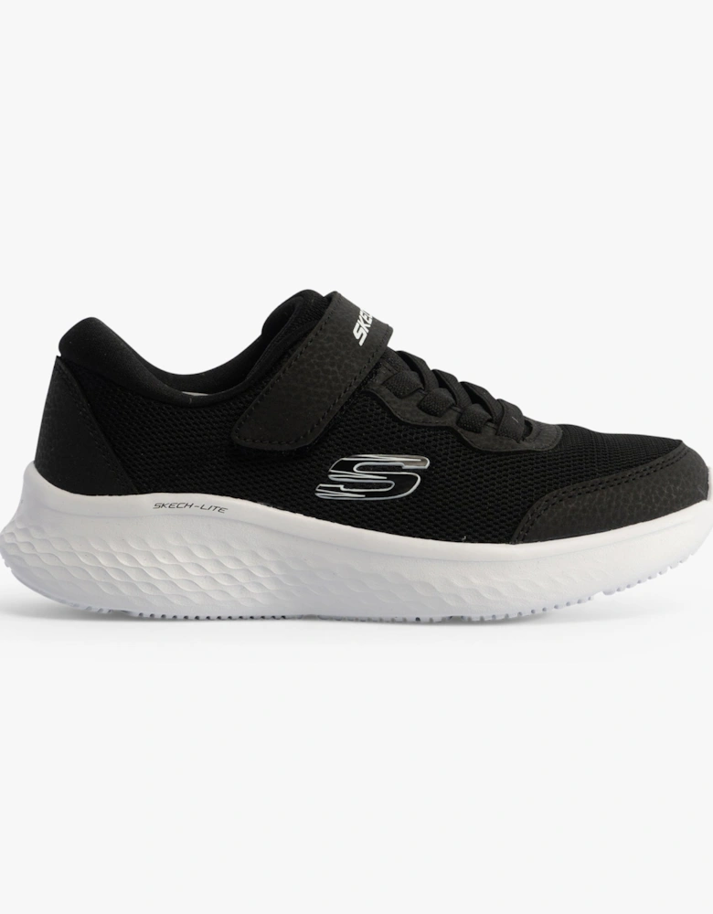 303934L/BLK SKECH-LITE PRO Girls Trainers Black