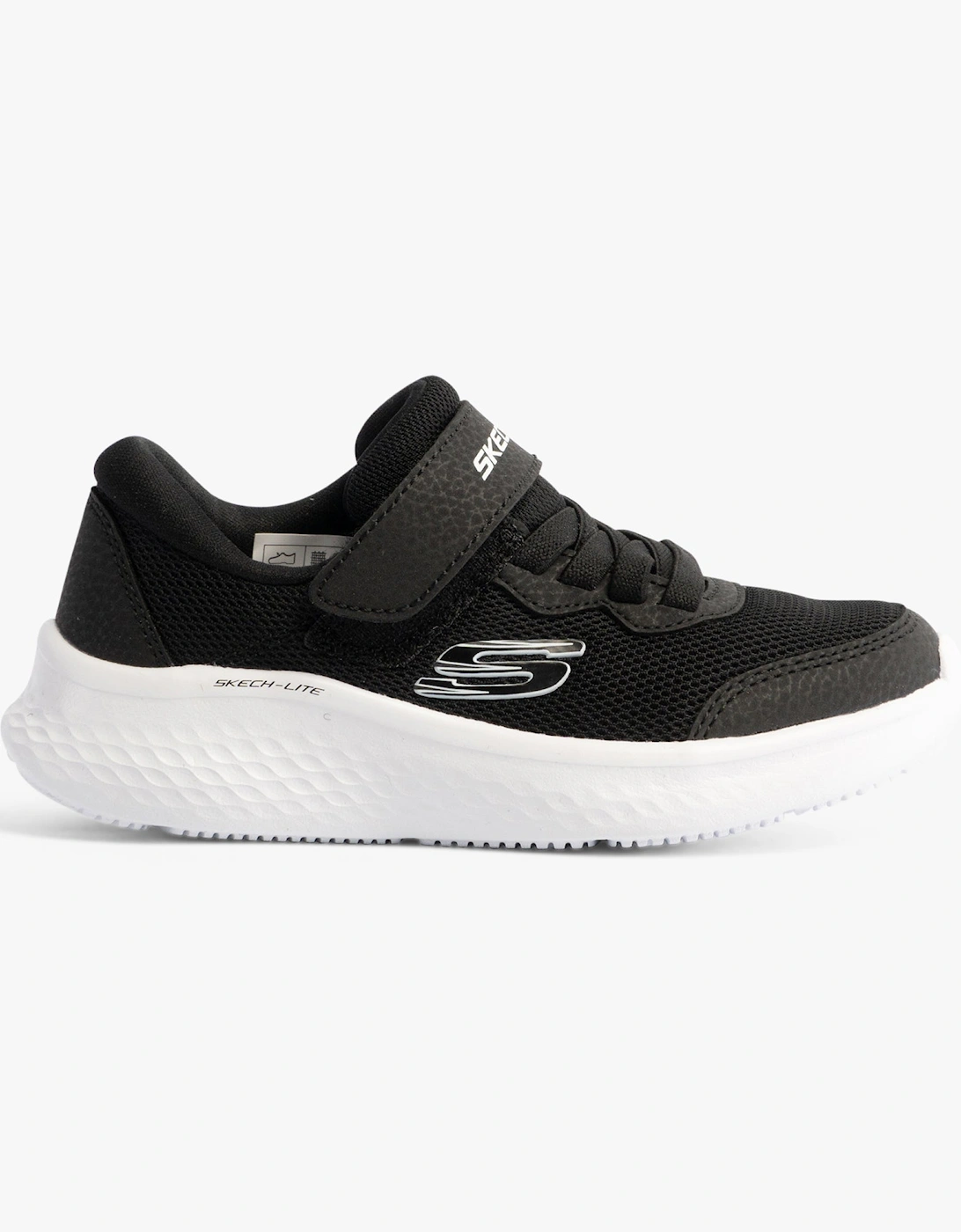 303934L/BLK SKECH-LITE PRO Girls Trainers Black