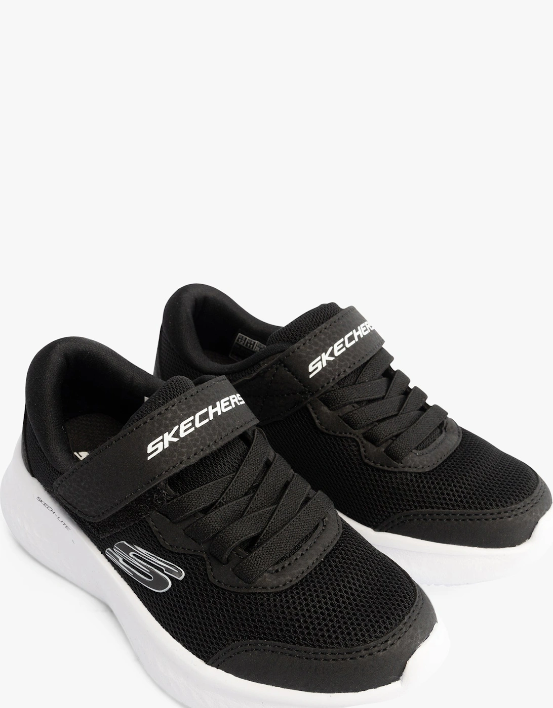 303934L/BLK SKECH-LITE PRO Girls Trainers Black