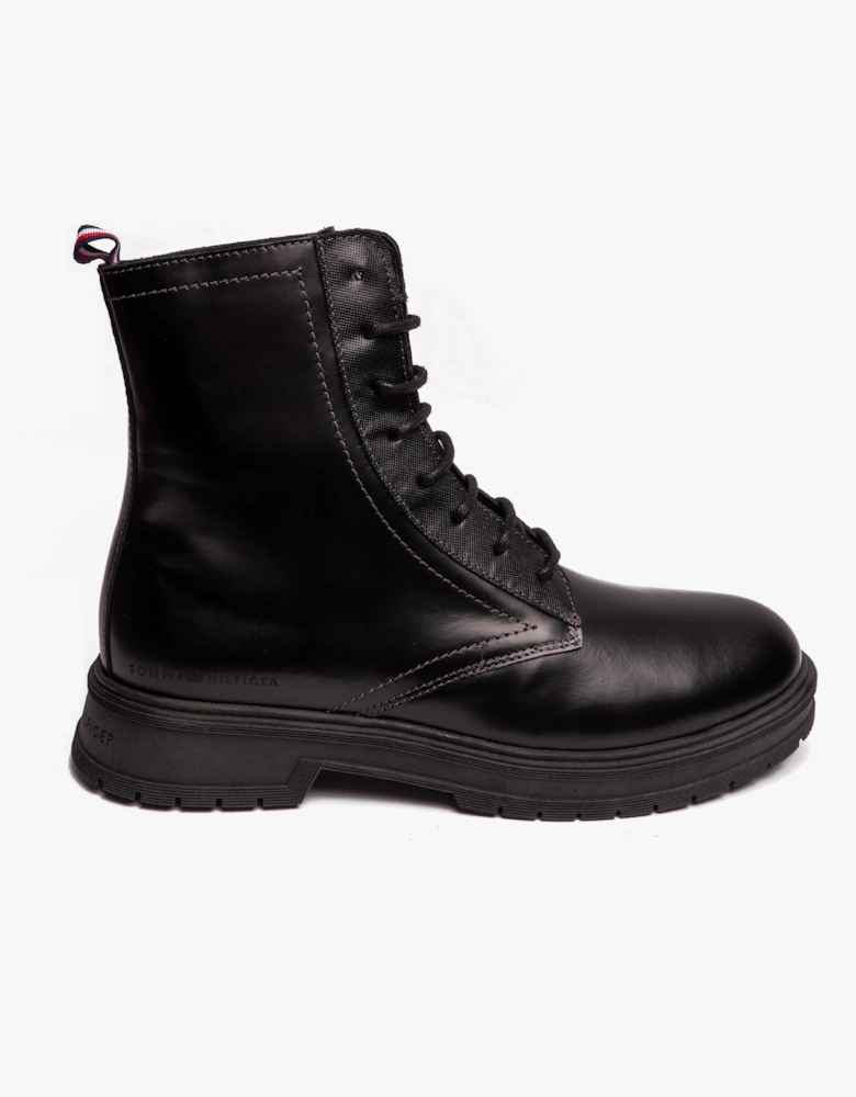 HILFIGER ABRASIVATO Mens Boots Black