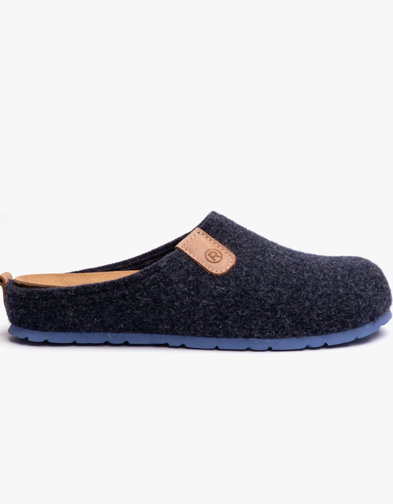 6900-56 Mens Slippers Ocean Blue