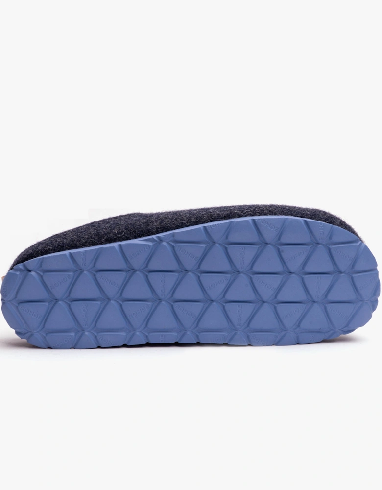 6900-56 Mens Slippers Ocean Blue