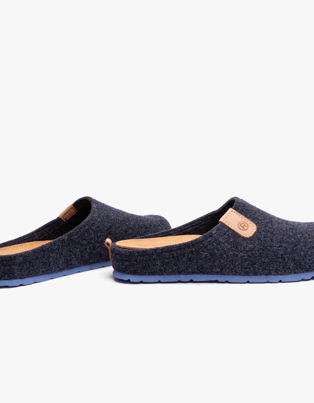 6900-56 Mens Slippers Ocean Blue