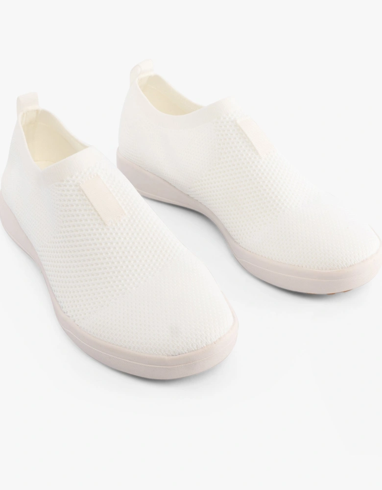 SINA 64 Womens Slip-On Trainers White