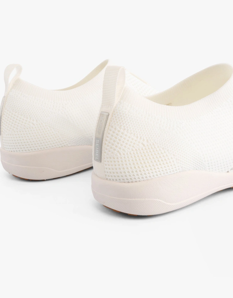 SINA 64 Womens Slip-On Trainers White