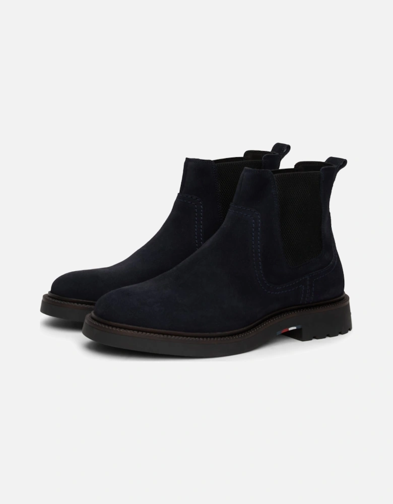 HILFIGER COMFORT Mens Chelsea Boots Desert Sky