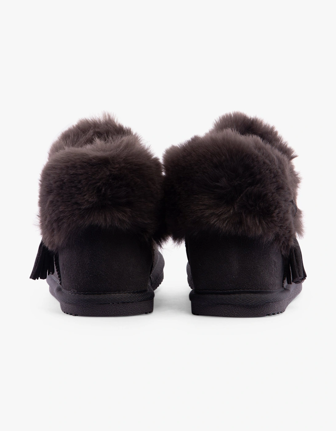 Hush Puppies Women's Grey 'Ayana' Classic Slippers In Size 7 - Image 2