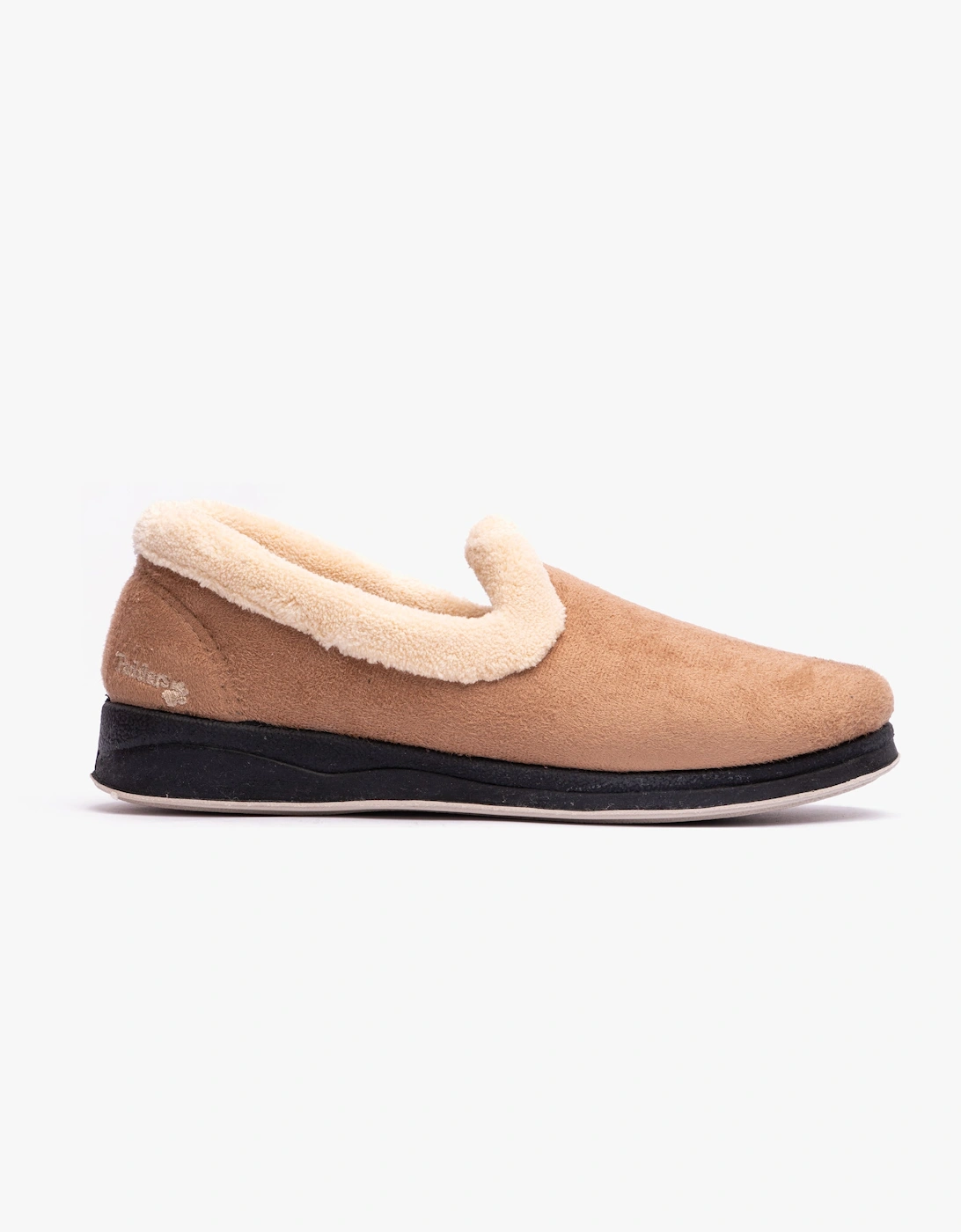 Women's Padders REPOSE Womens (2E Fit) Full Slippers Camel - Cream - Size: 7