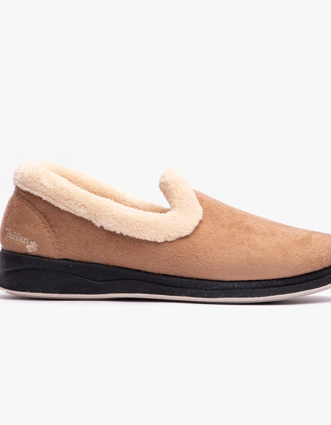 REPOSE Womens (EE Fit) Full Slippers Camel, 7 of 6