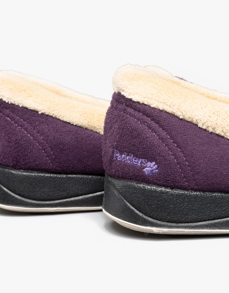 REPOSE Womens (EE Fit) Full Slippers Lilac