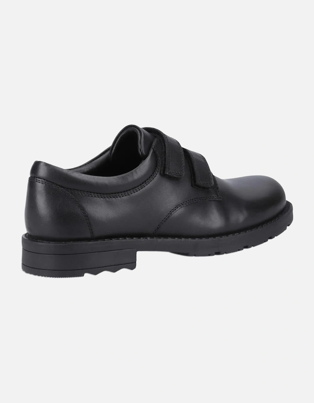 BARRY Boys Leather School Shoes Black