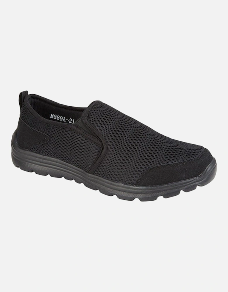 Low Top Twin Gusset Slip-On Trainer