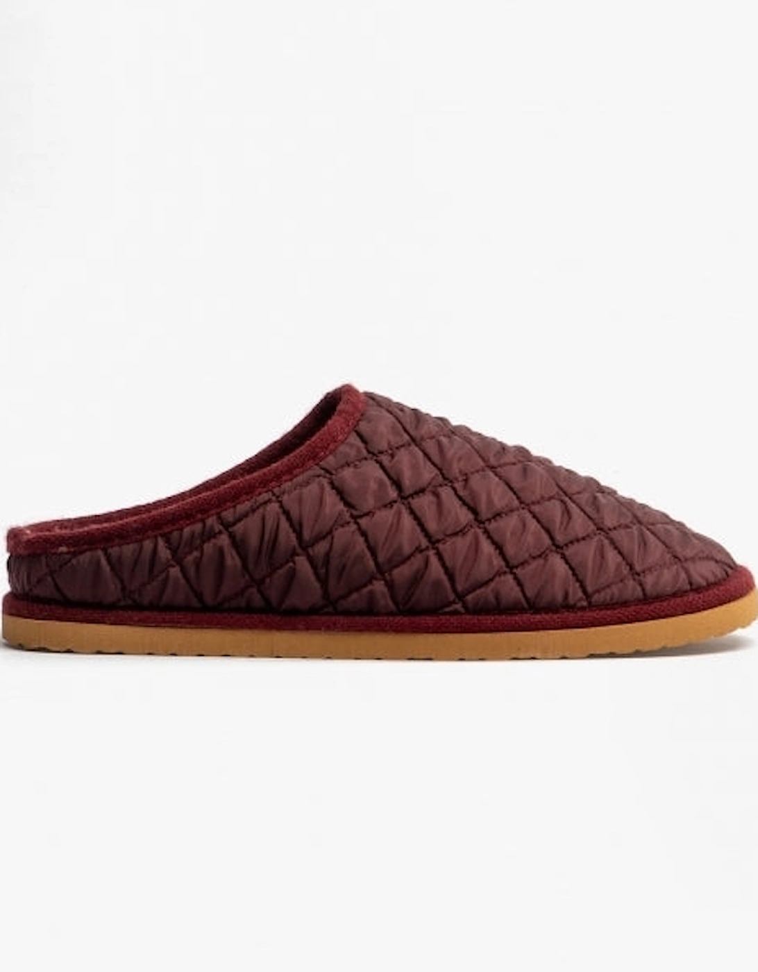 Women's Padders THETIS Womens (2E Fit) Mule Slippers Bordo - Pink - Size: 5