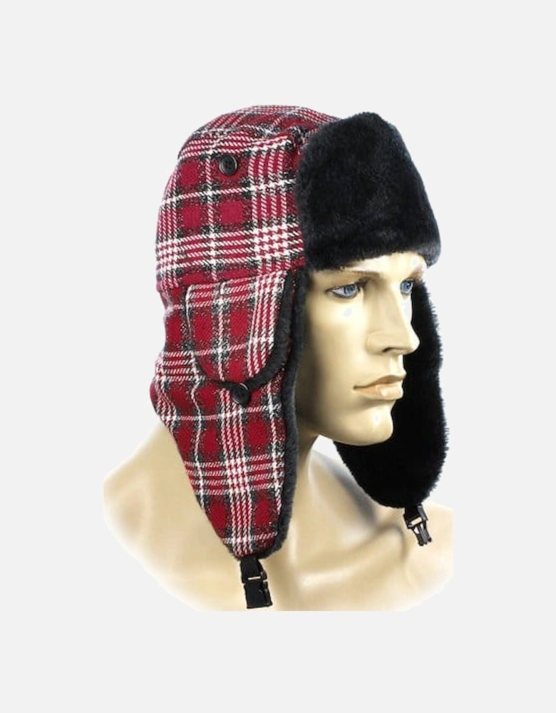 Royal Collection FASHION TRAPPER Womens Ushanka Hat Red