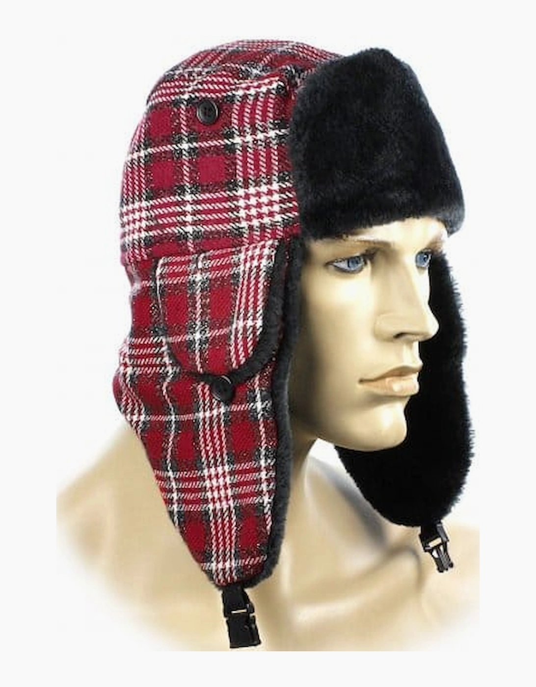 Women's Royal Collection FASHION TRAPPER Womens Ushanka Hat Red - Size: ONE-SIZE