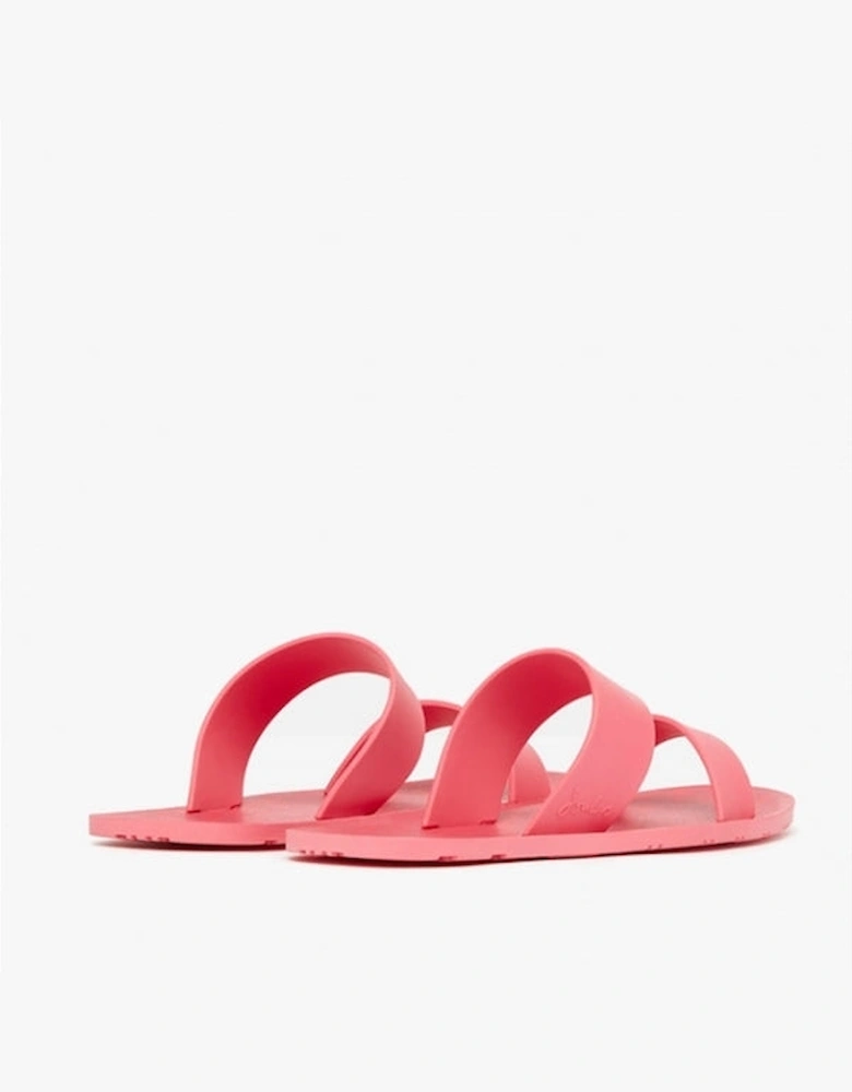 ARA Womens Recycled Rubber Mule Sandals Pink