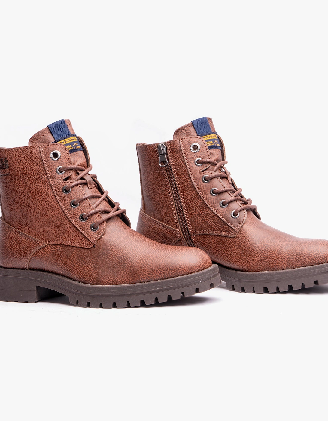 JFWBERNIE Boots Mens Cognac