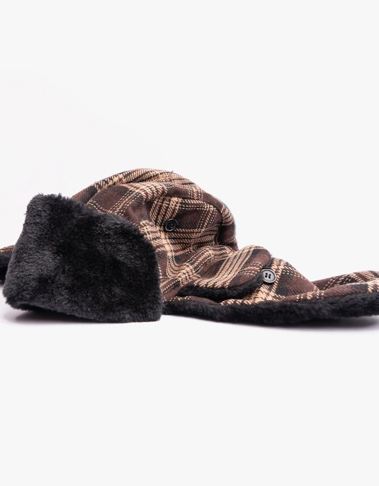 Royal Collection TRAPPER Womens Warm Winter Hat Brown