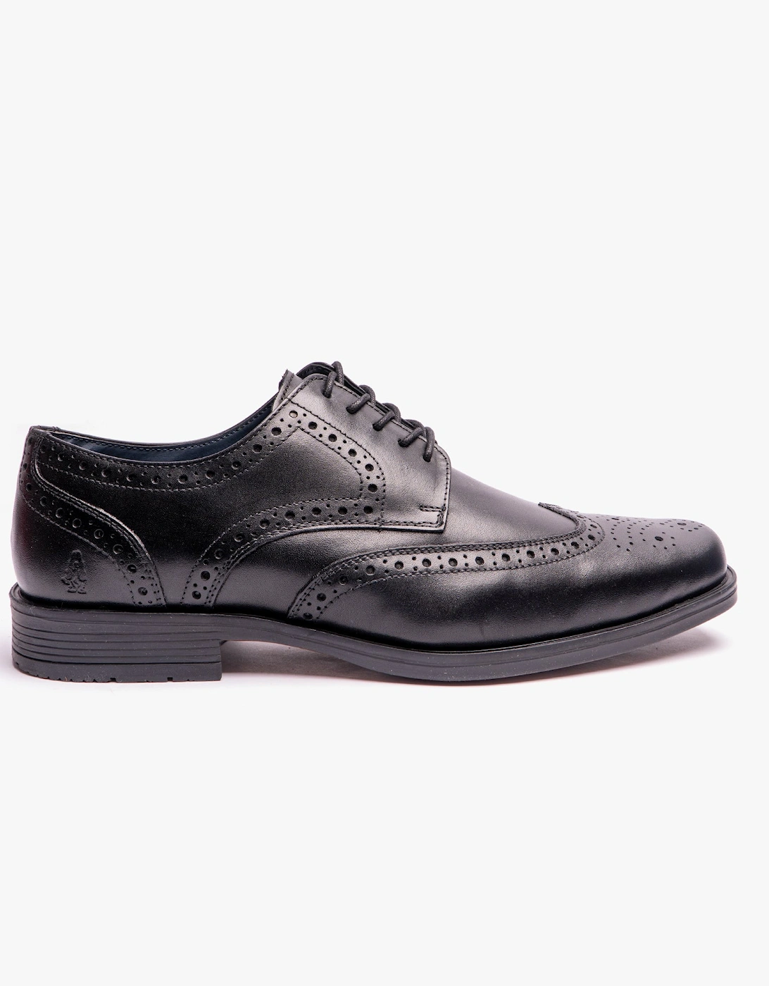 BRACE Mens Lace-Up Brogues Black, 7 of 6