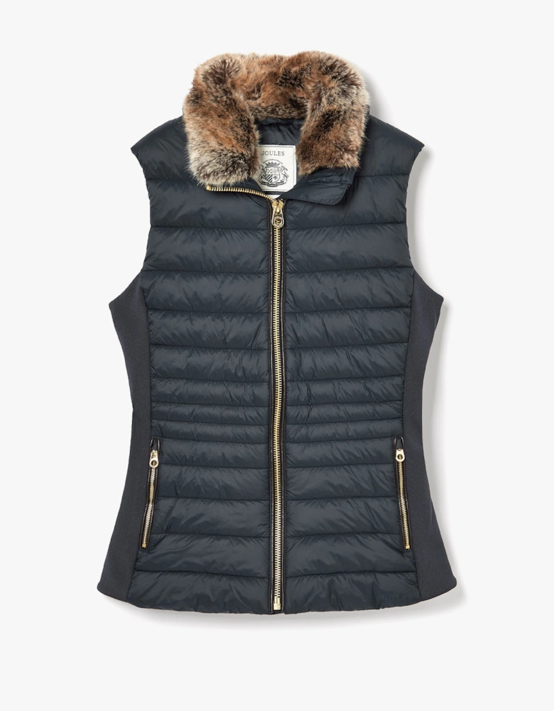 BECKLEY Womens Gilet Dark Navy