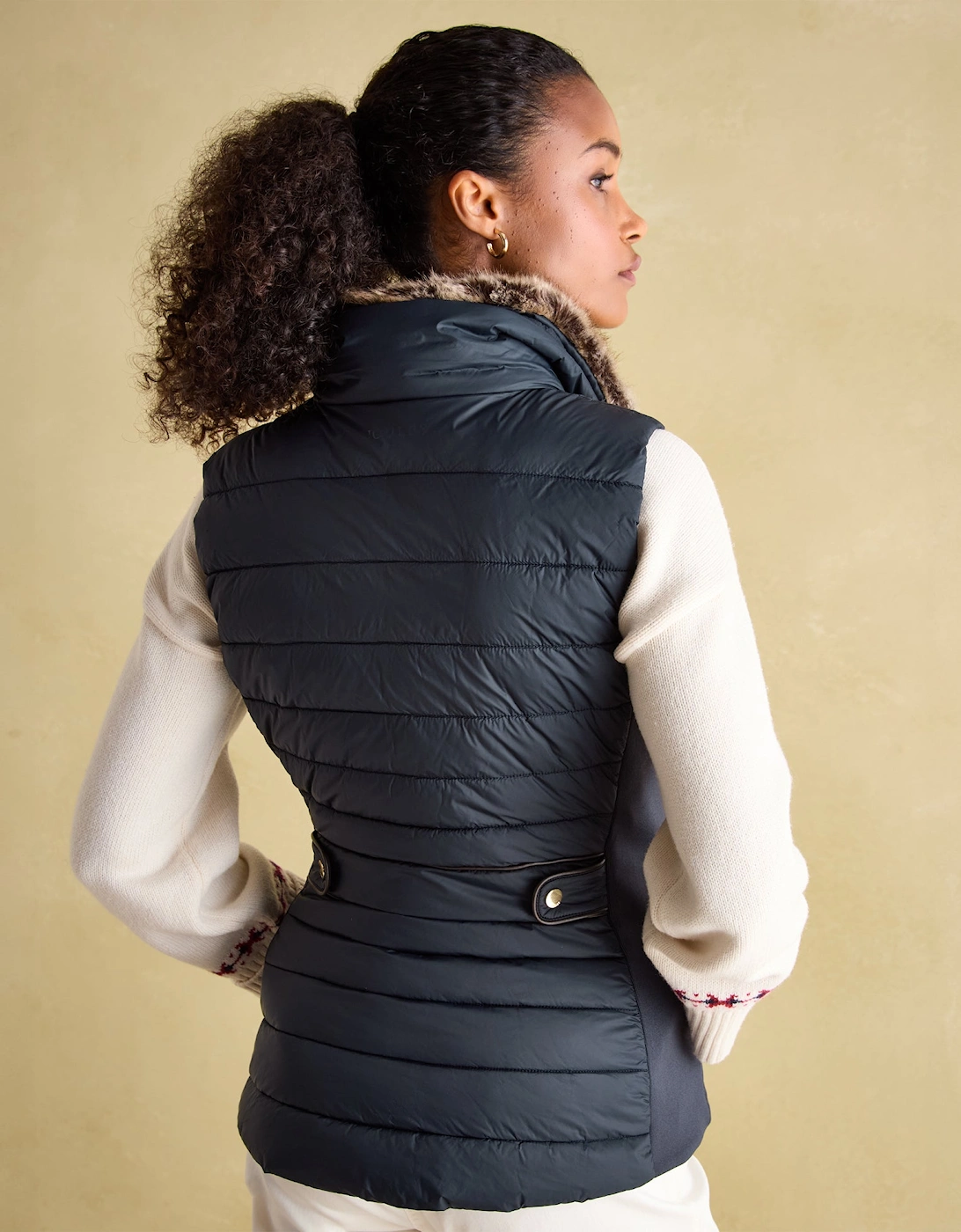 BECKLEY Womens Gilet Dark Navy