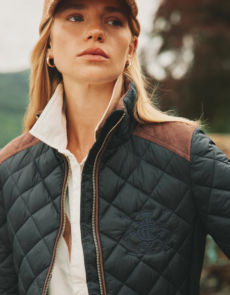 BRAEMAR LUXE Womens Coat Navy