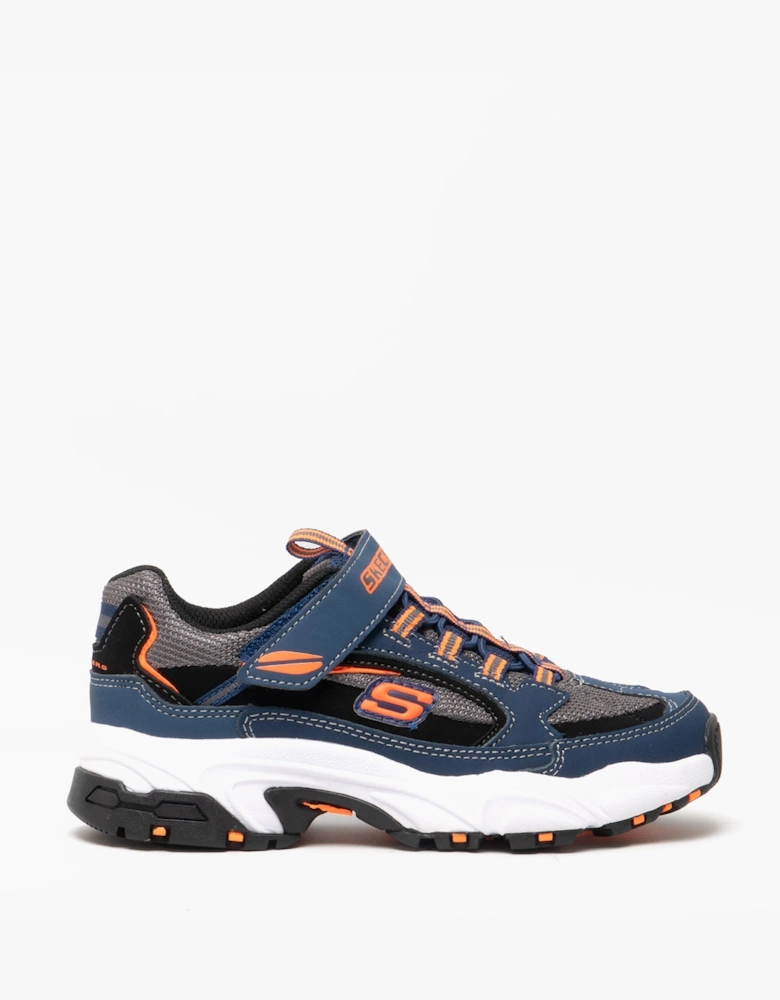 98170L/NVBK STAMINA - QUICKBACK Boys Trainers Navy/Black