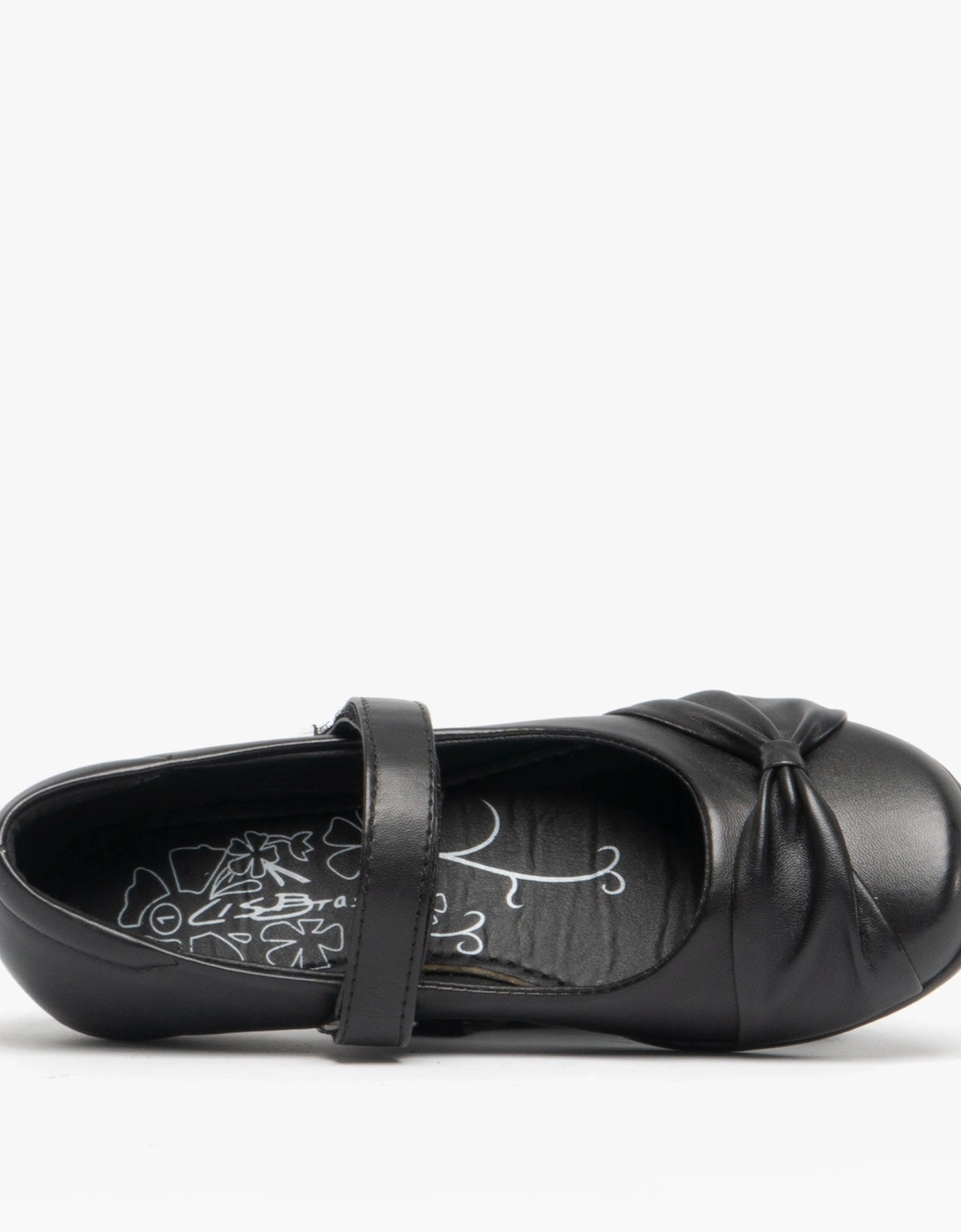 MARLIN Girls School Shoes Black