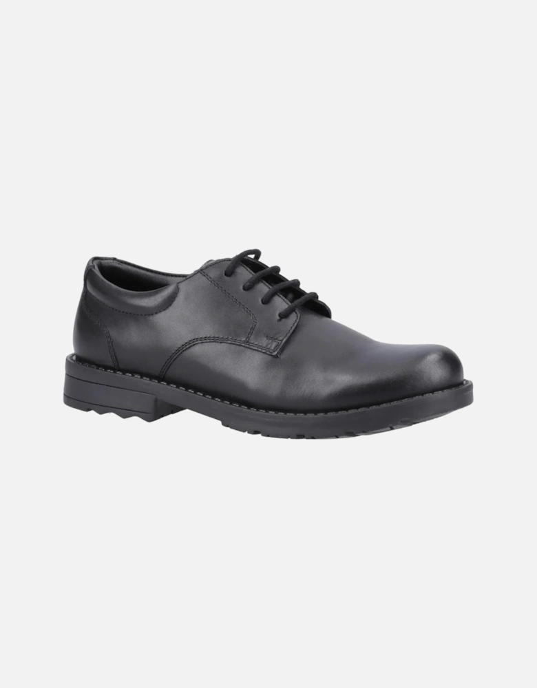 BRUNO Boys Leather School Shoes Black