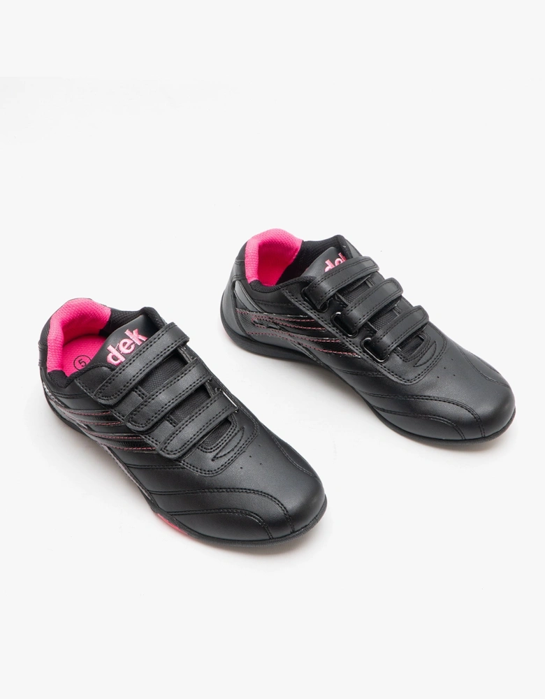 Womens Triple Touch Fastening Trainers Black